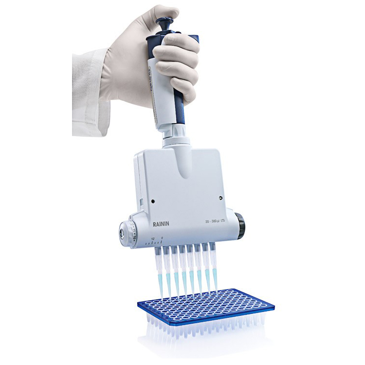 METTLER TOLEDO梅特勒-托利多Pipet-Lite XLS間距可調手動多道移液器