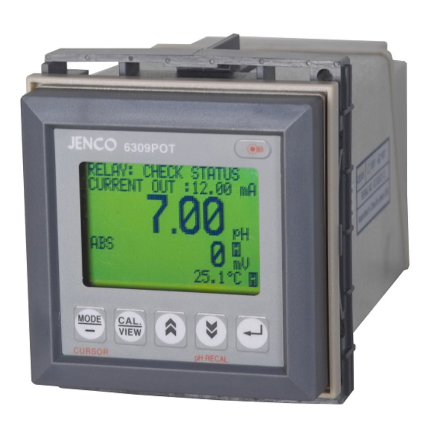 pH /DO/Temp. Controller 工業微電腦型pH/溶解氧溫度控制器 6309PDT